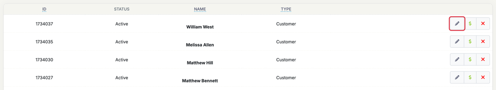 Add a Note to a Customer Profile: notes customer add